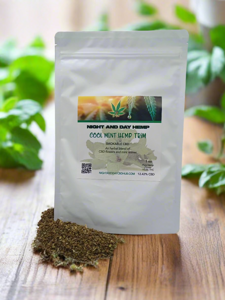 Night and Day Hemp Mint Trim (1oz)