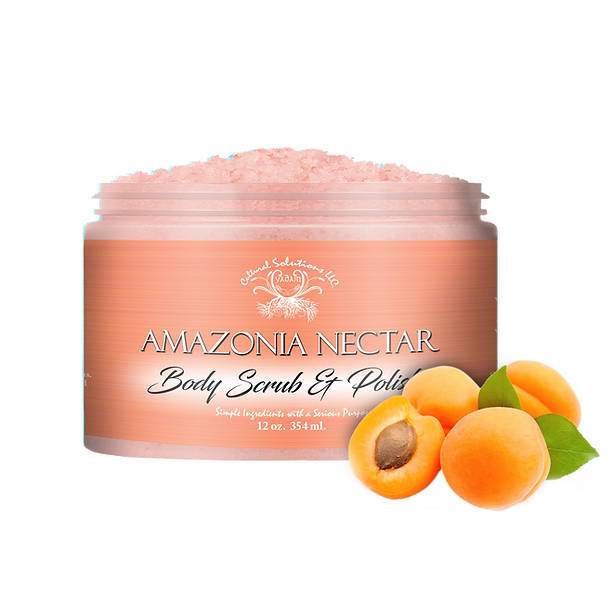 Signature Body Scrub & Polish: AMAZONIAN NECTAR (12oz)