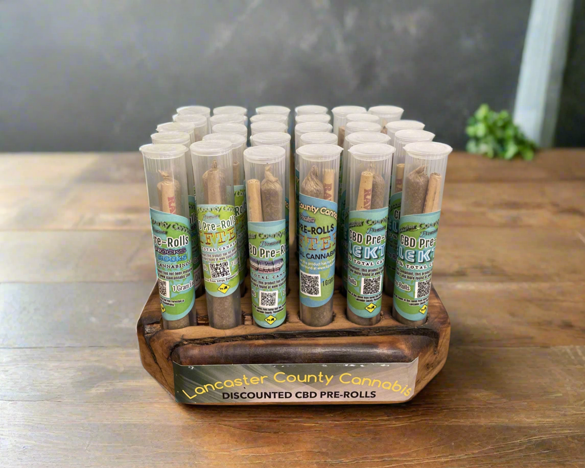 CBD Pre-Rolls (2-Pack) - Amish-Grown Hemp | Pick Your Strain