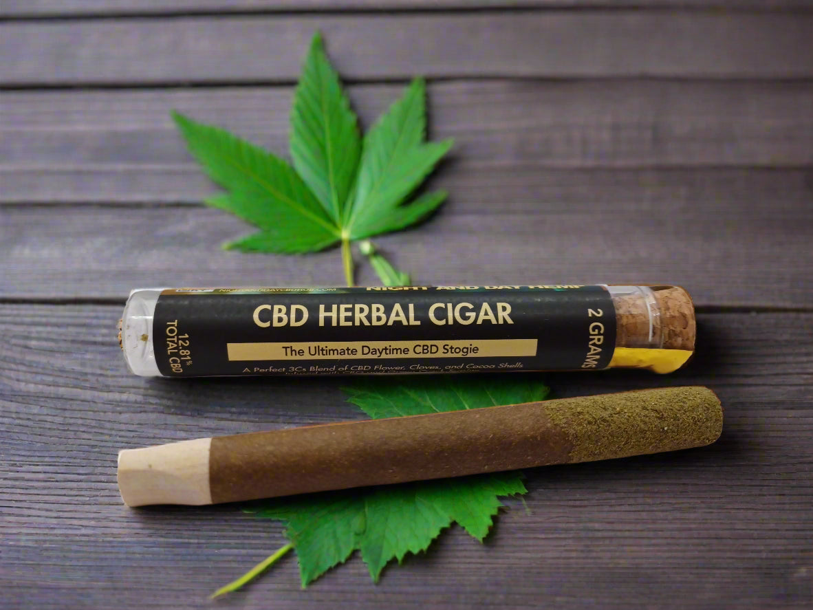 Night and Day’s Signature 3C’s CBD Herbal Daytime Stogie