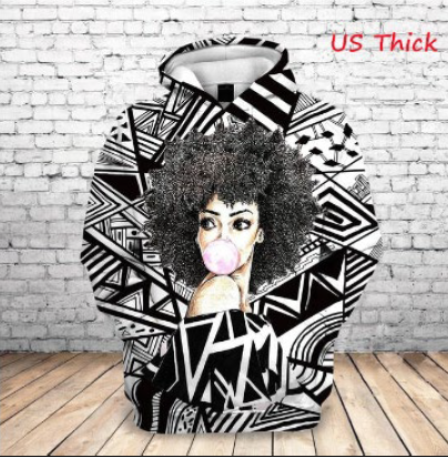 Melanin Poppin' Queen Hoodie (XL)