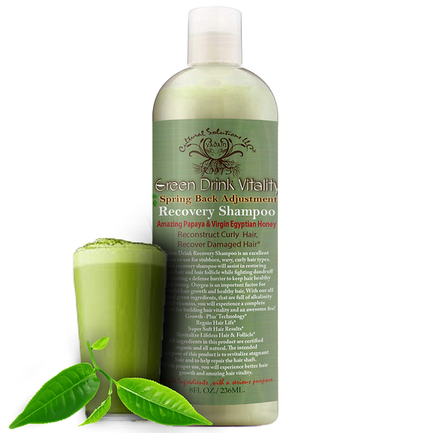 Green Drink Vitality: Spring Back Adjustment & Recovery Shampoo (8oz)