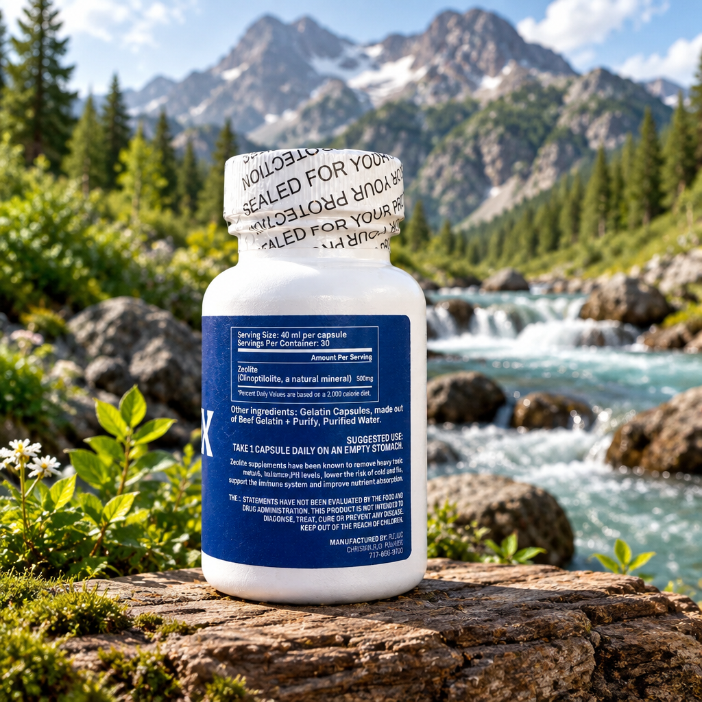 ZEOLITE Zeo-Aid: Natures Natural Detox Supplement PREORDERS
