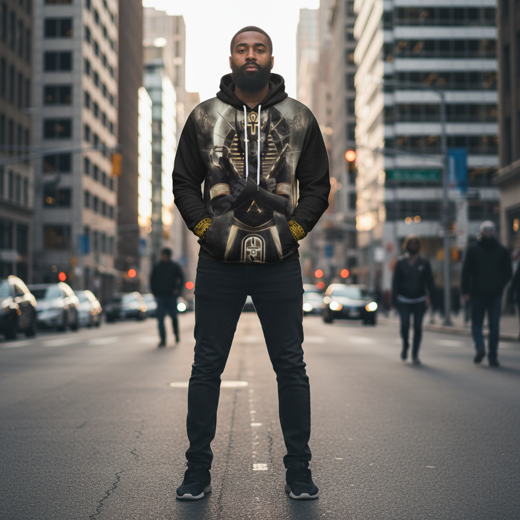 Anubis Egyptian God Hoodie