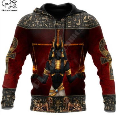 Anubis Ancient Egyptian Hoodie (S)