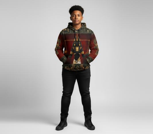 Anubis Ancient Egyptian Hoodie (S)