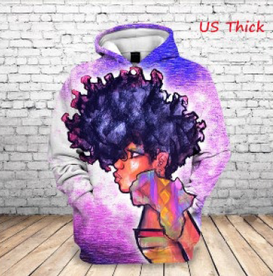 African Fro Queen Hoodie