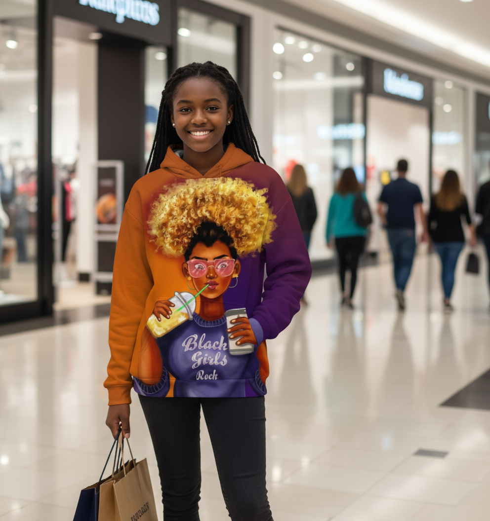 Black Girls Rock Queen Hoodie