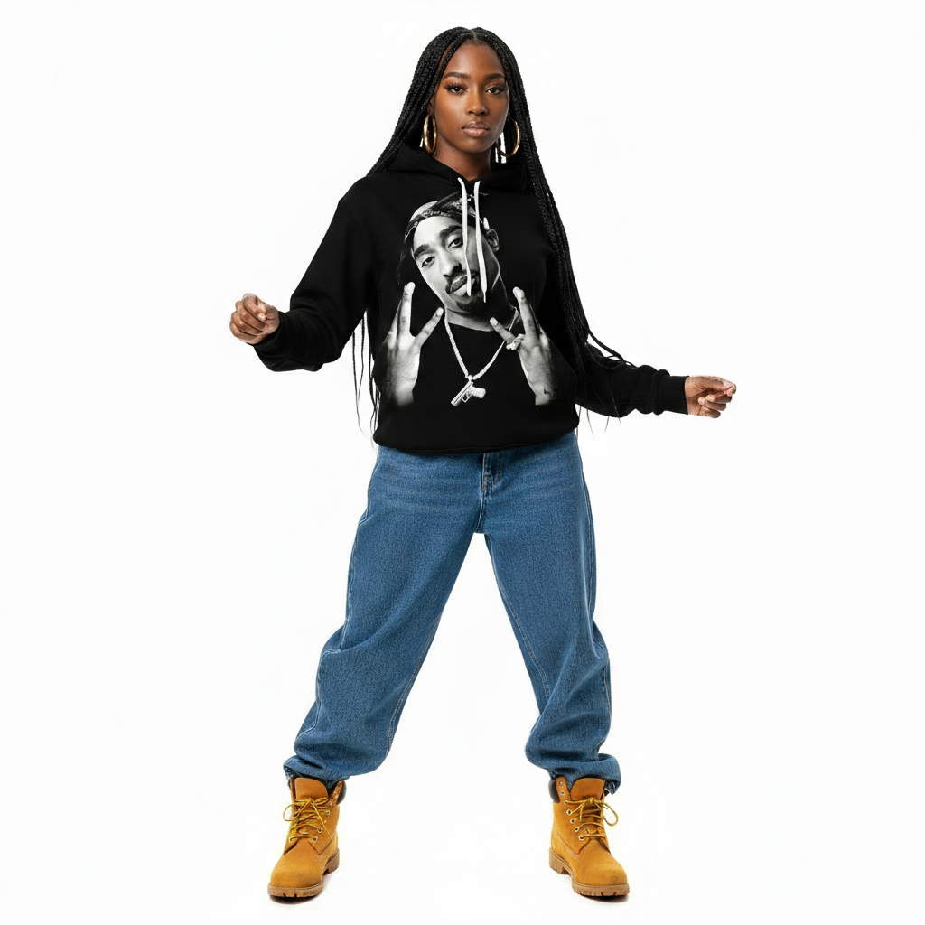 Legendary Tupac Hip Hop Hoodie (Big/Tall & Plus Size)