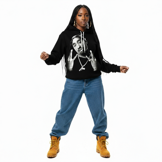 Legendary Tupac Hip Hop Hoodie (Big/Tall & Plus Size)