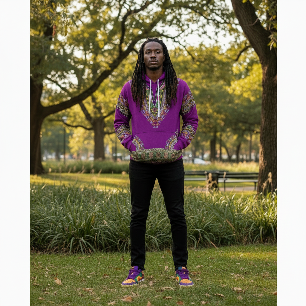 Purple Dashiki