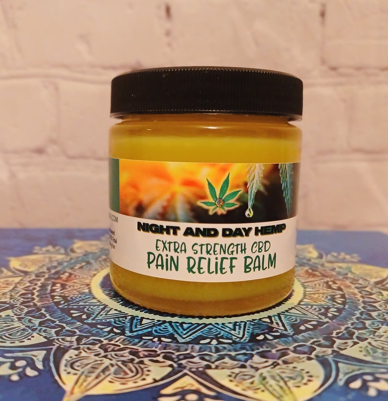 Night and Day Hemp CBD Pain Relief Balm (600mg per ounce)