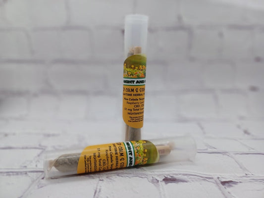 Keep Calm & Stay Healthy CBD Herbal Pre-rolls (2 pre-rolls)
